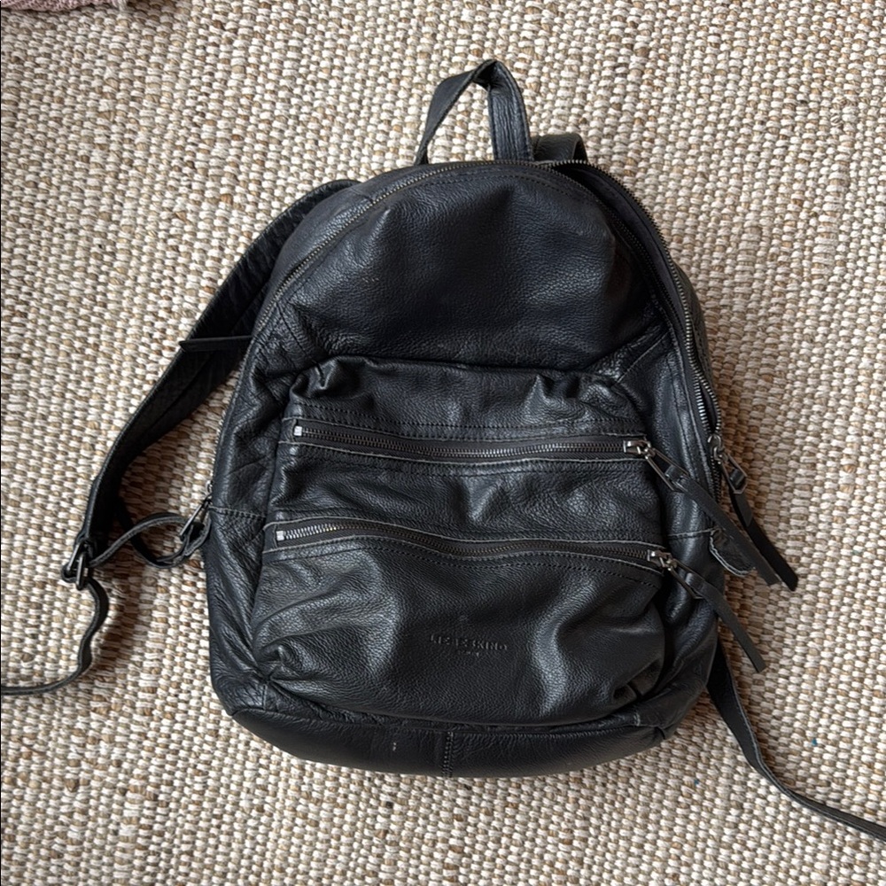 Liebeskind Leather Black Backpack